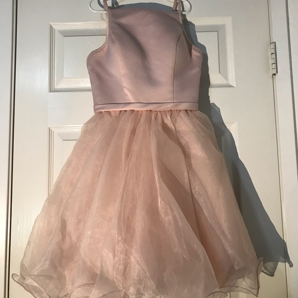 BLUSH PINK (Homecoming) DAMA DRESS size 0